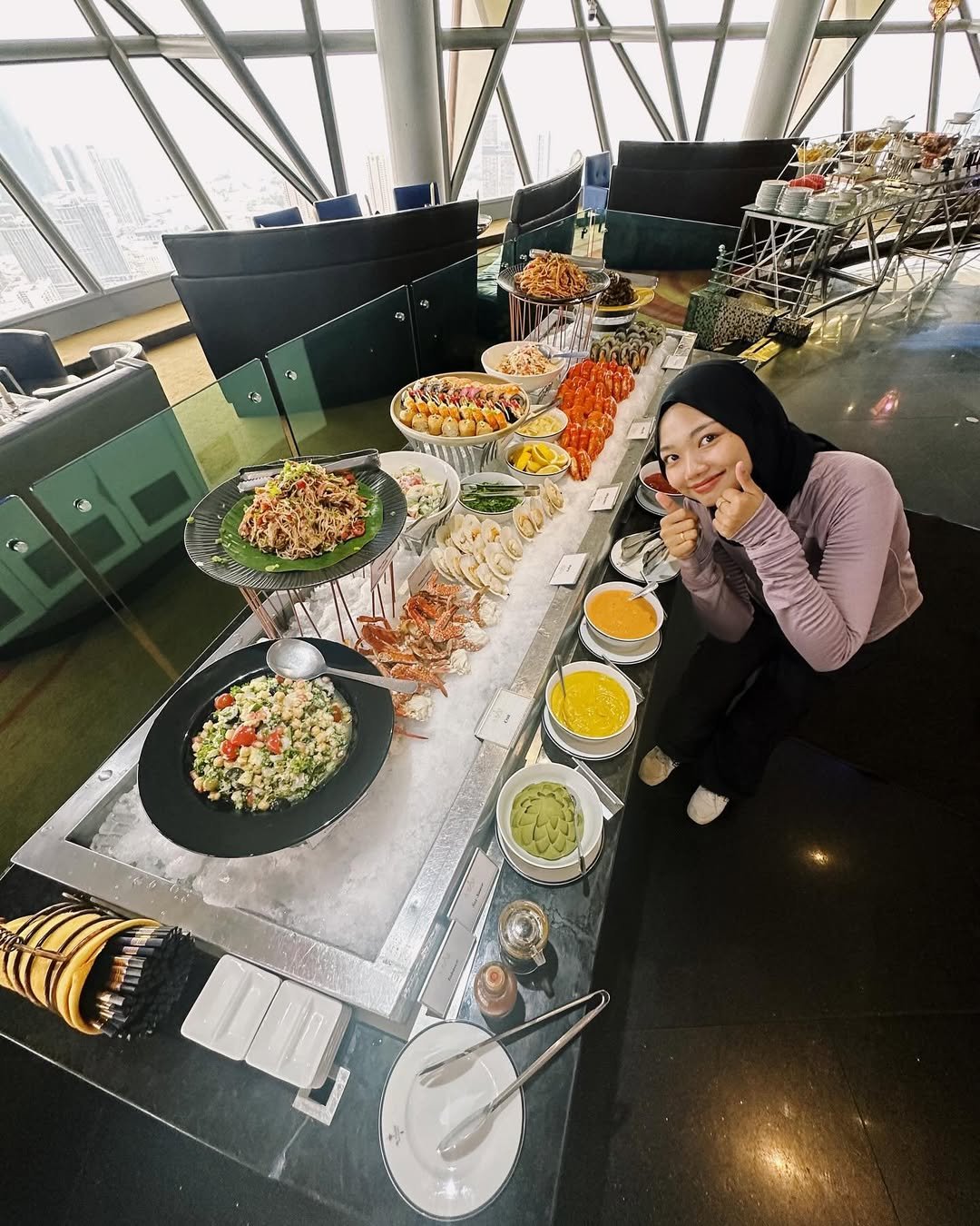 menara kuala lumpur reviews of aras restaurant