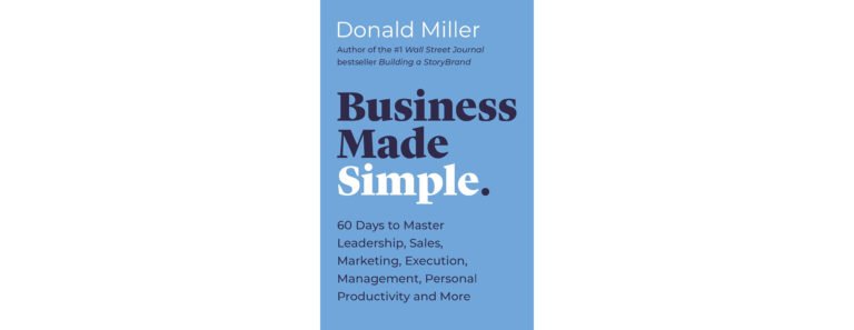 business made simple book by donald miller featured image