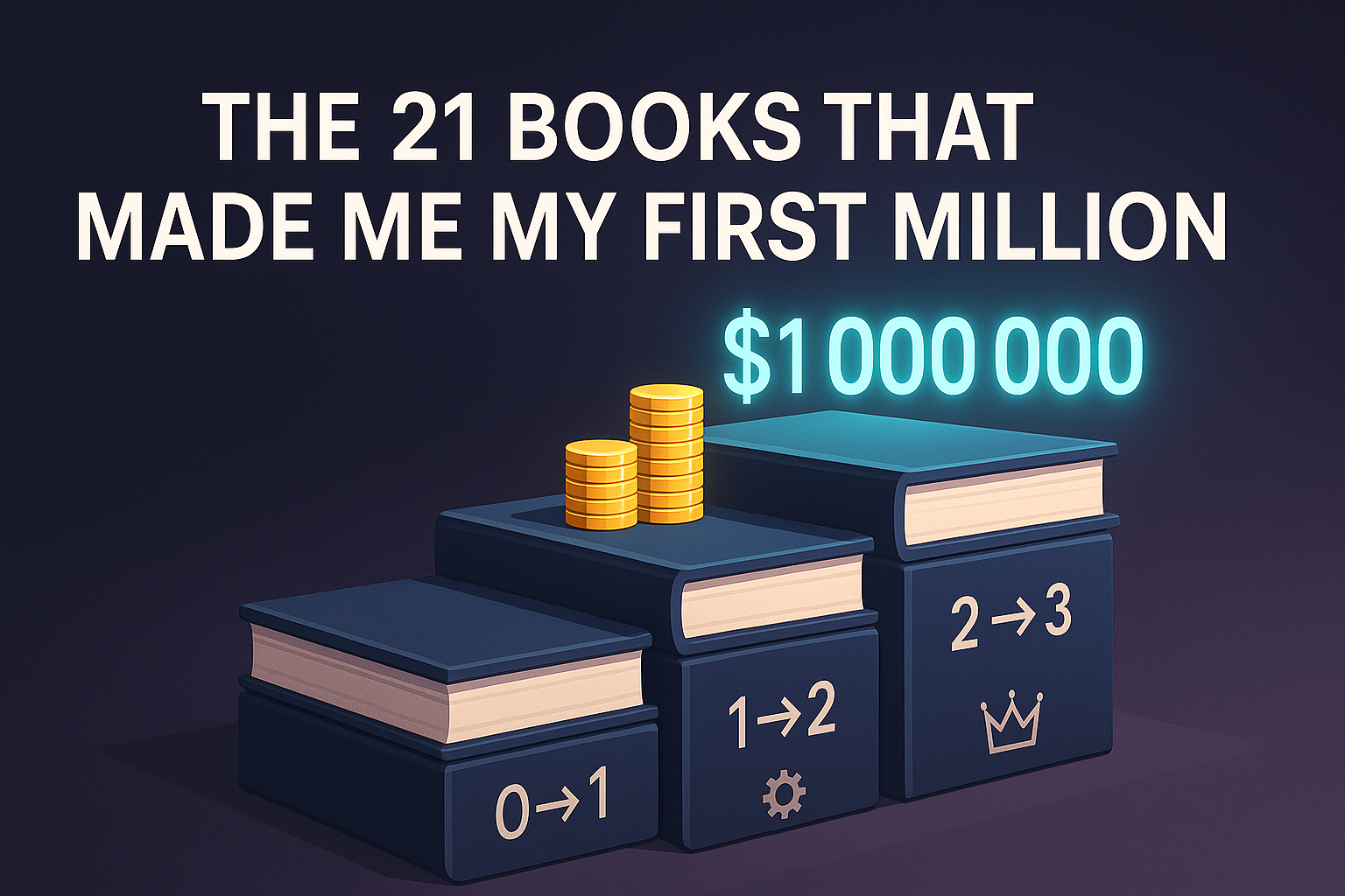 the 21 Books That Made Me My First Million