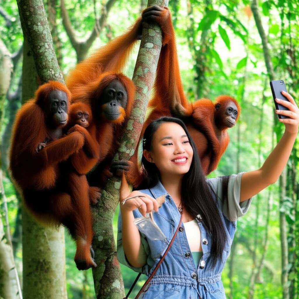 Semenggoh Wildlife Centre Orangutan Rehabilitation Success